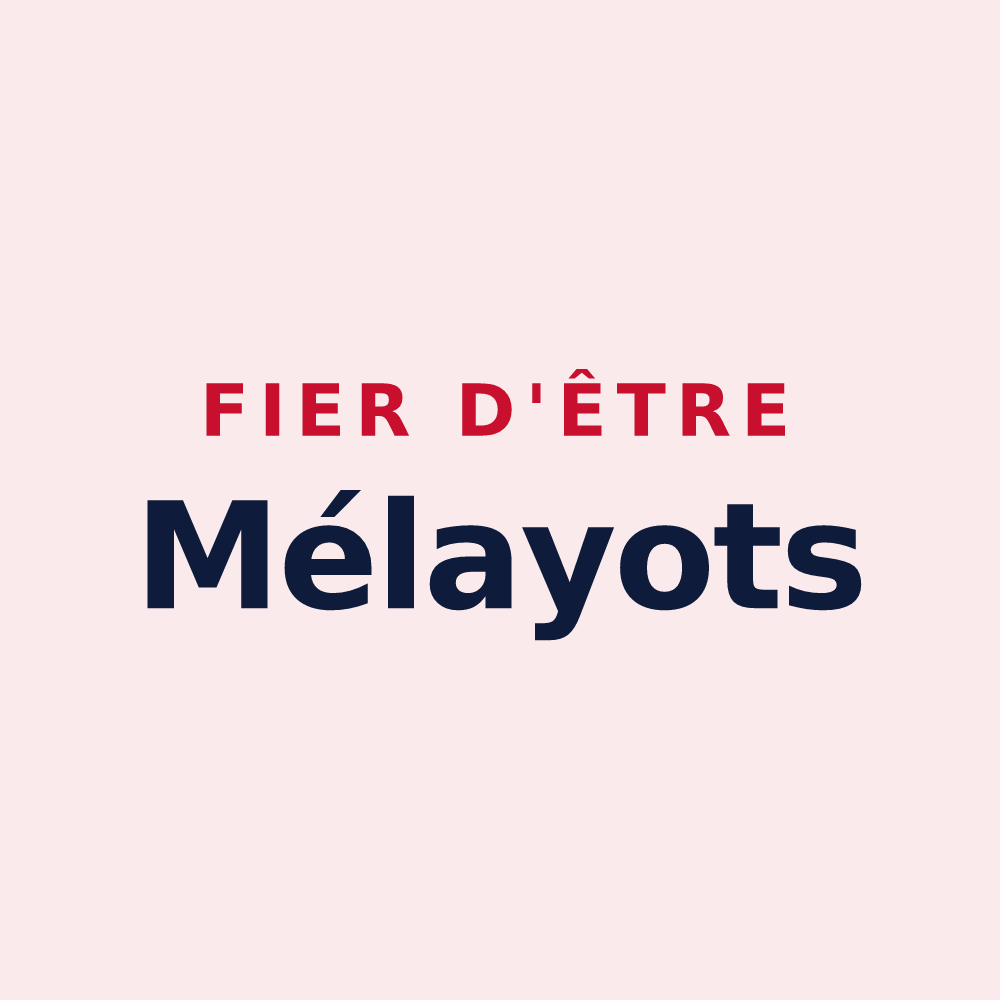 Magnet « Fier d'être Mélayots » — design pour Melay