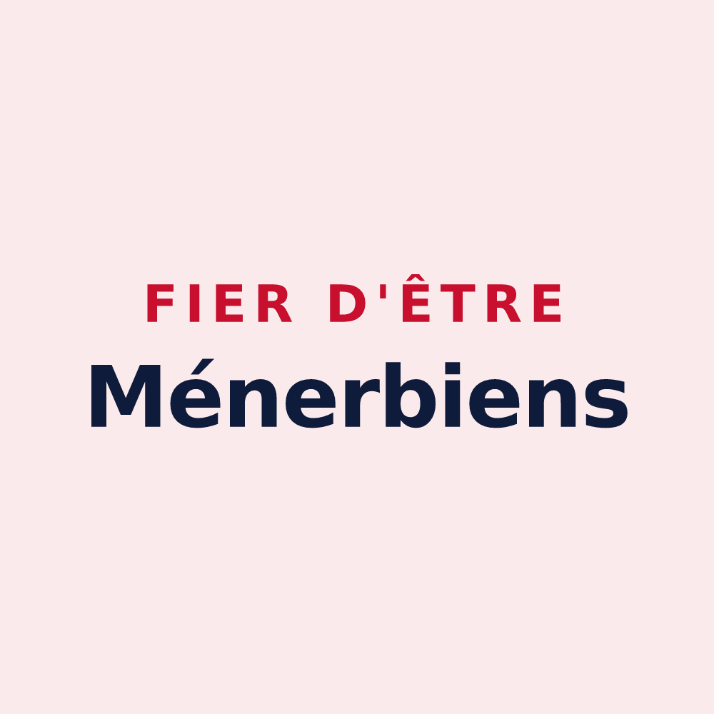Magnet « Fier d'être Ménerbiens » — design pour Ménerbes
