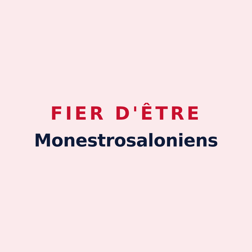 Magnet « Fier d'être Monestrosaloniens » — design pour Menetou-Salon