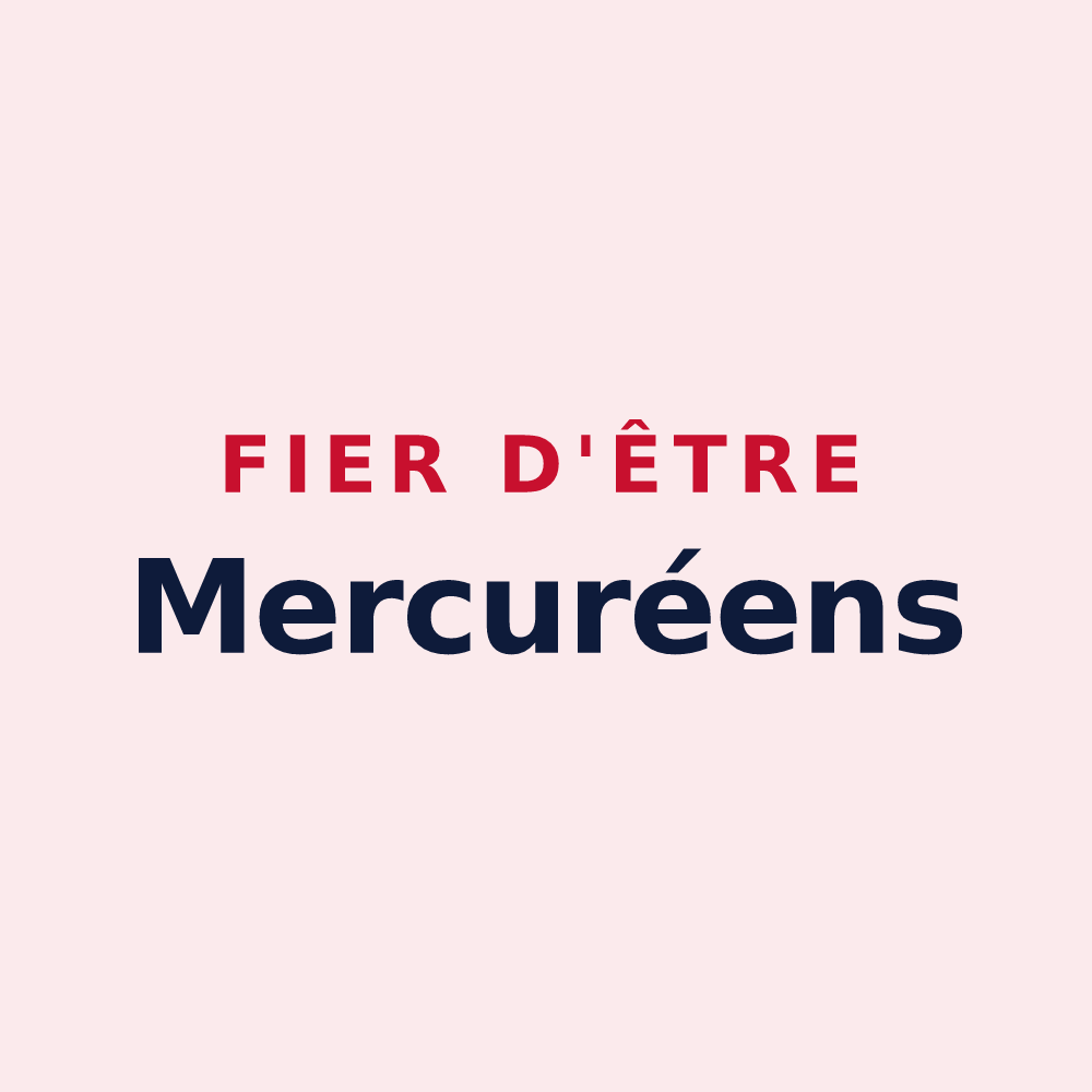 Magnet « Fier d'être Mercuréens » — design pour Mercurey
