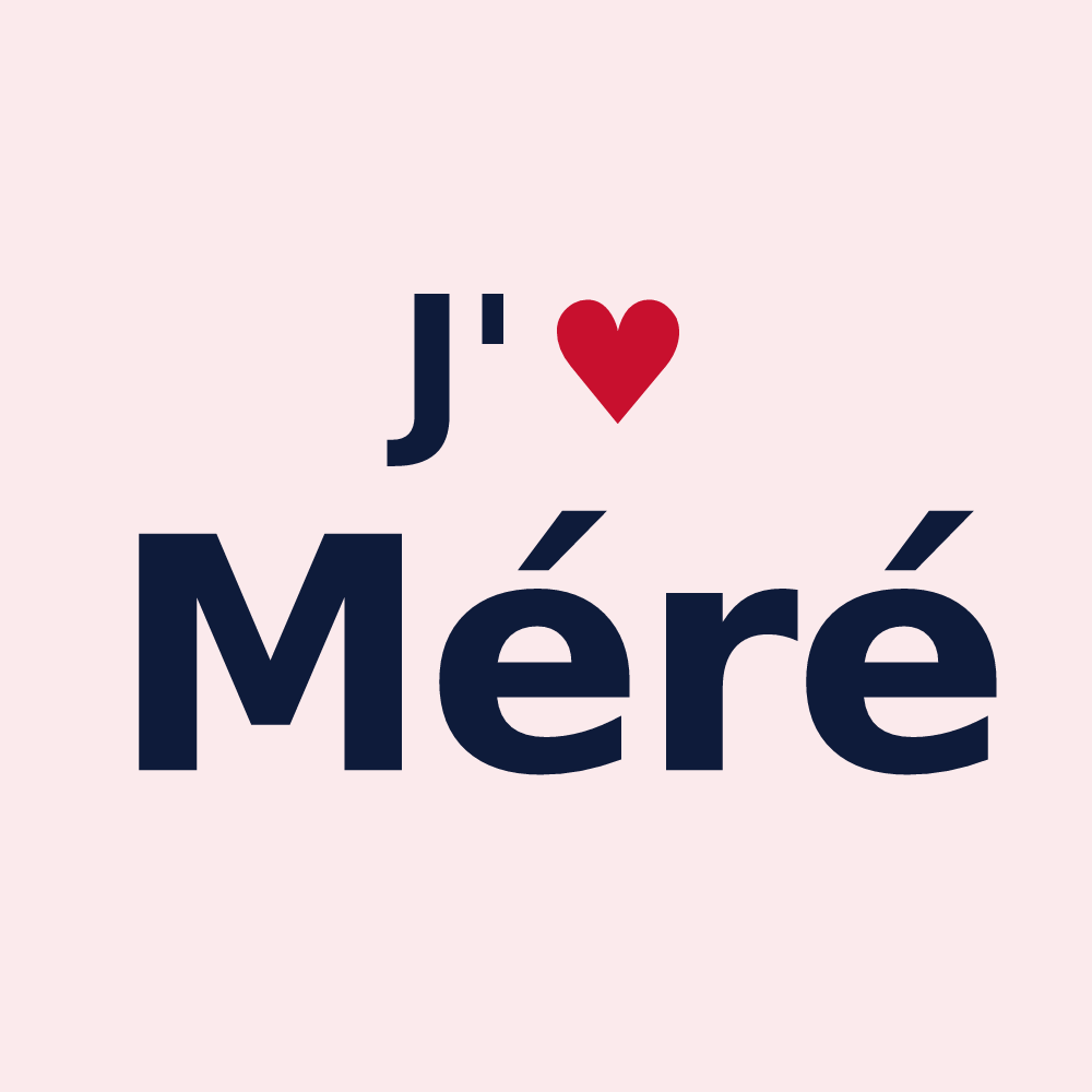 Magnet personnalisé Méré — design J'aime Méré