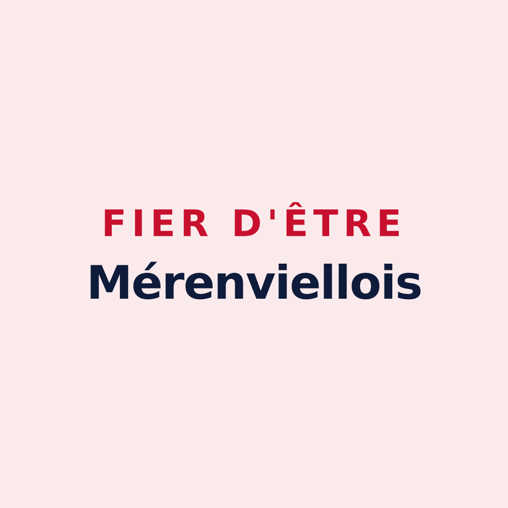 Magnet « Fier d'être Mérenviellois » — design pour Mérenvielle