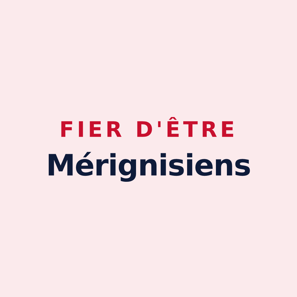 Magnet « Fier d'être Mérignisiens » — design pour Mérignies