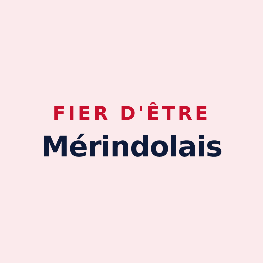 Magnet « Fier d'être Mérindolais » — design pour Mérindol-les-Oliviers