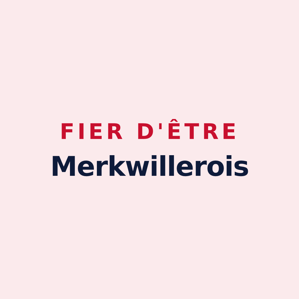 Magnet « Fier d'être Merkwillerois » — design pour Merkwiller-Pechelbronn