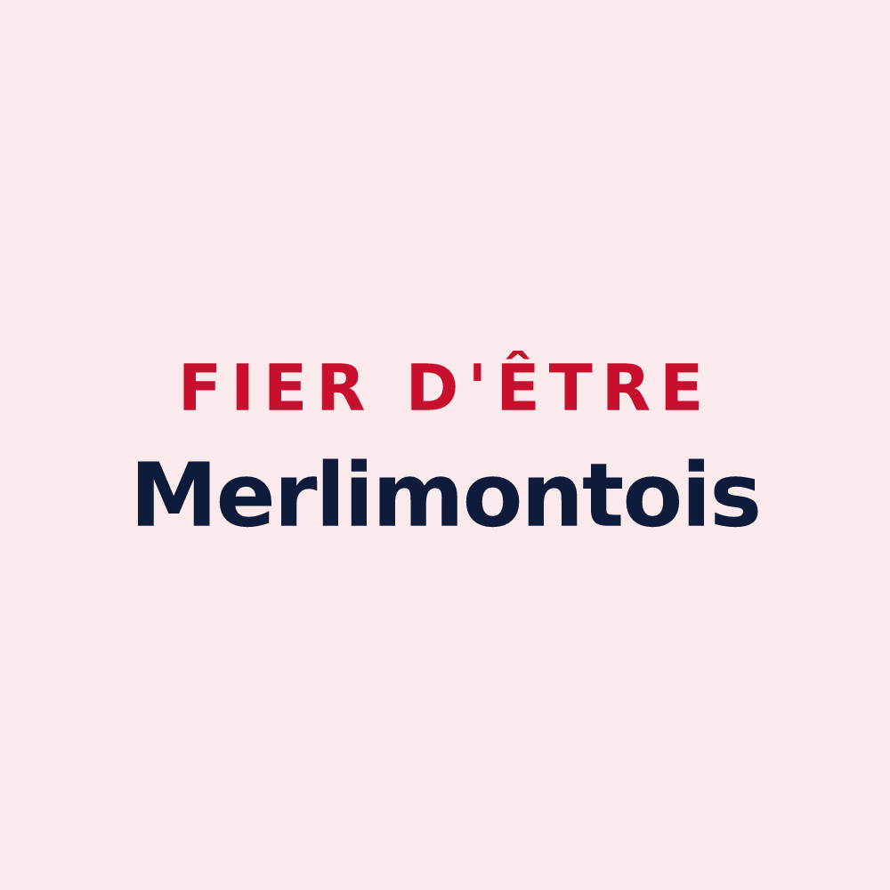 Magnet « Fier d'être Merlimontois » — design pour Merlimont