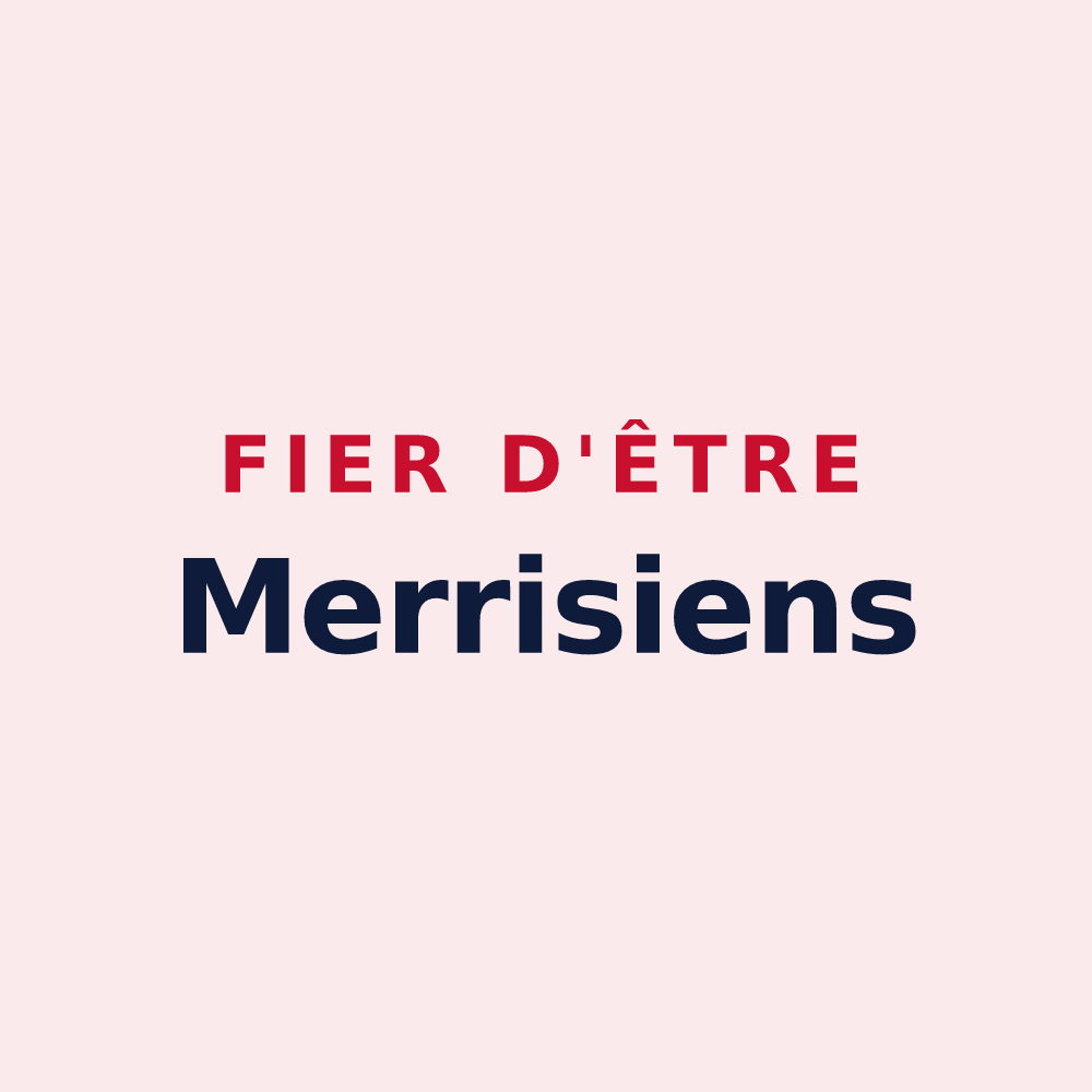 Magnet « Fier d'être Merrisiens » — design pour Merris