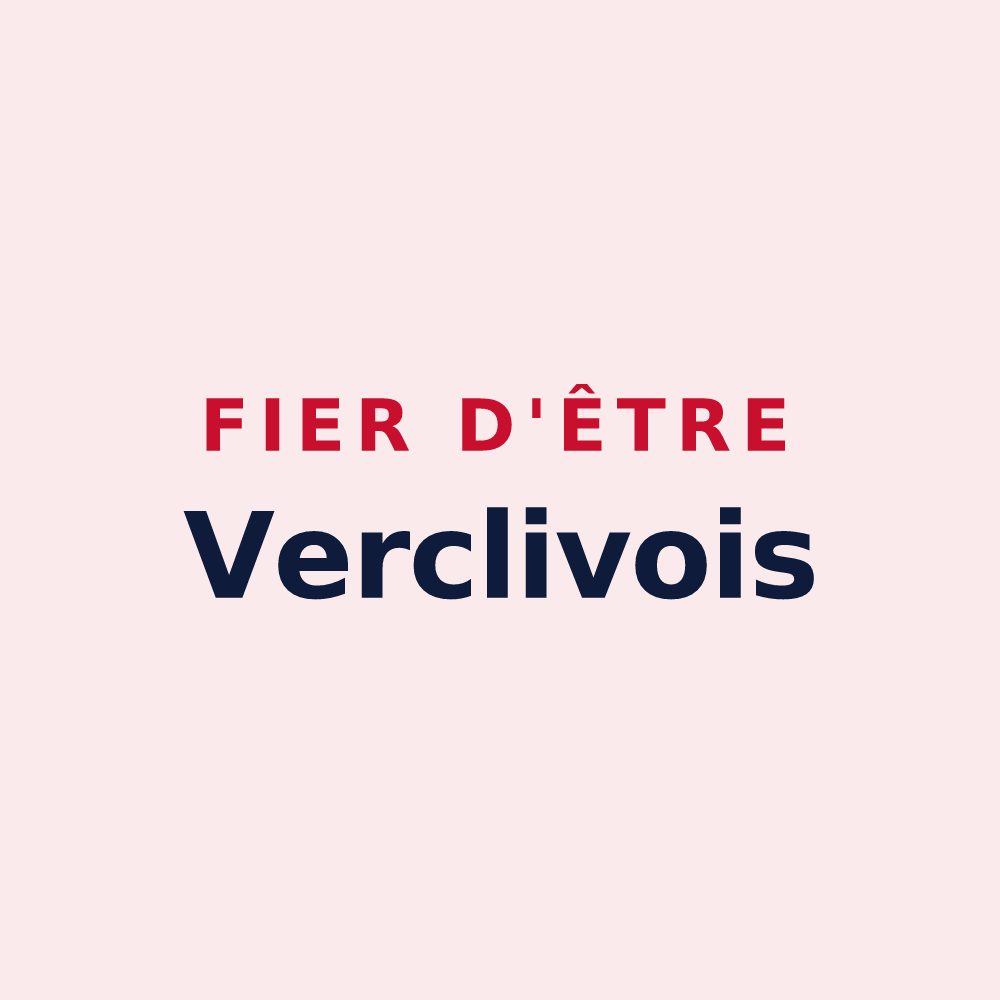 Magnet « Fier d'être Verclivois » — design pour Mesnil-Verclives
