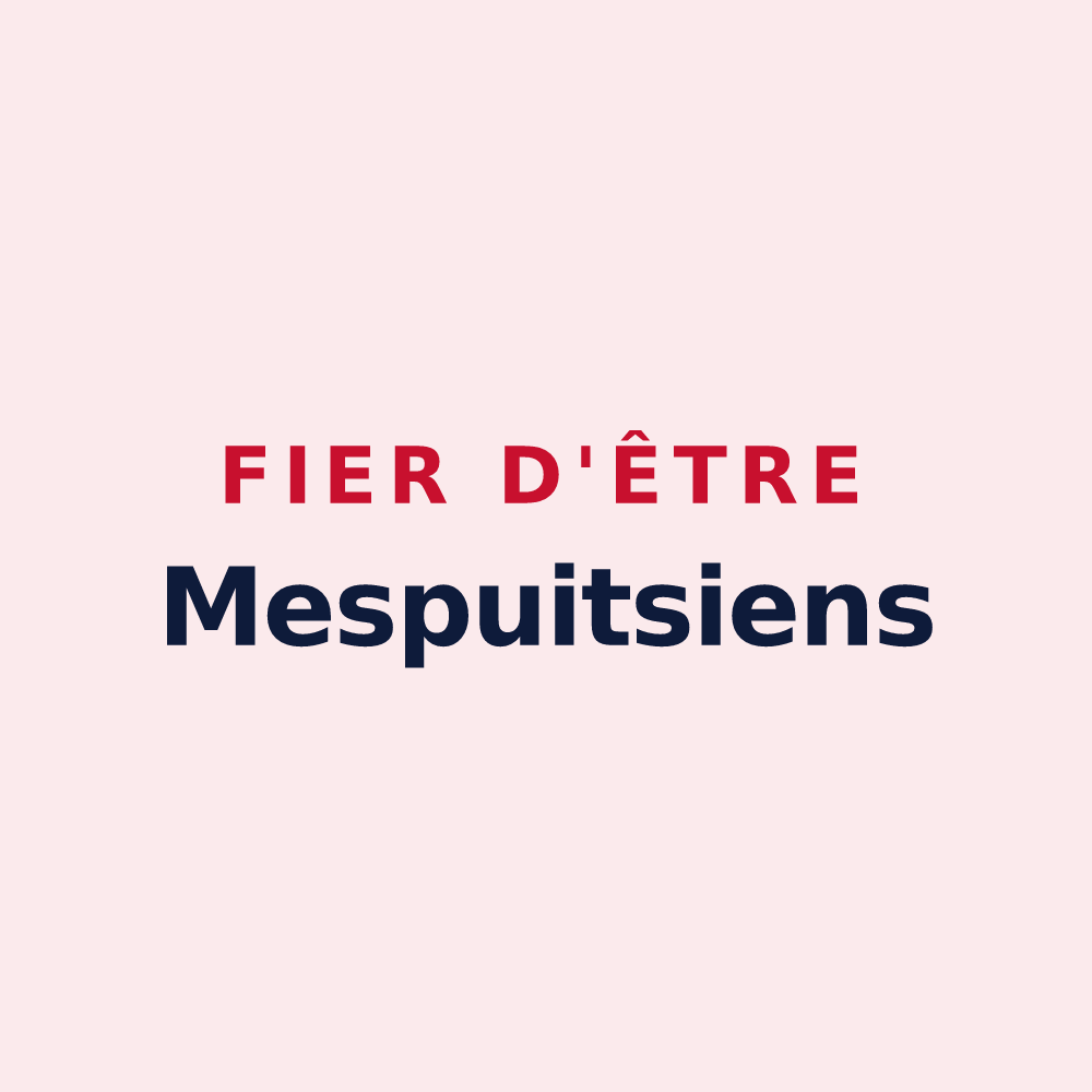 Magnet « Fier d'être Mespuitsiens » — design pour Mespuits
