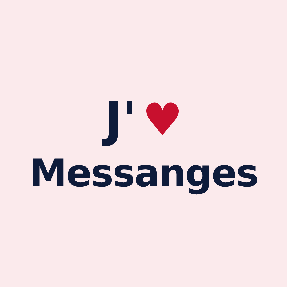 Magnet personnalisé Messanges — design J'aime Messanges