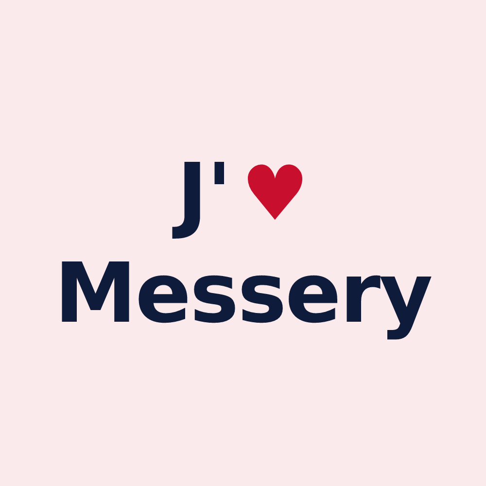 Magnet personnalisé Messery — design J'aime Messery