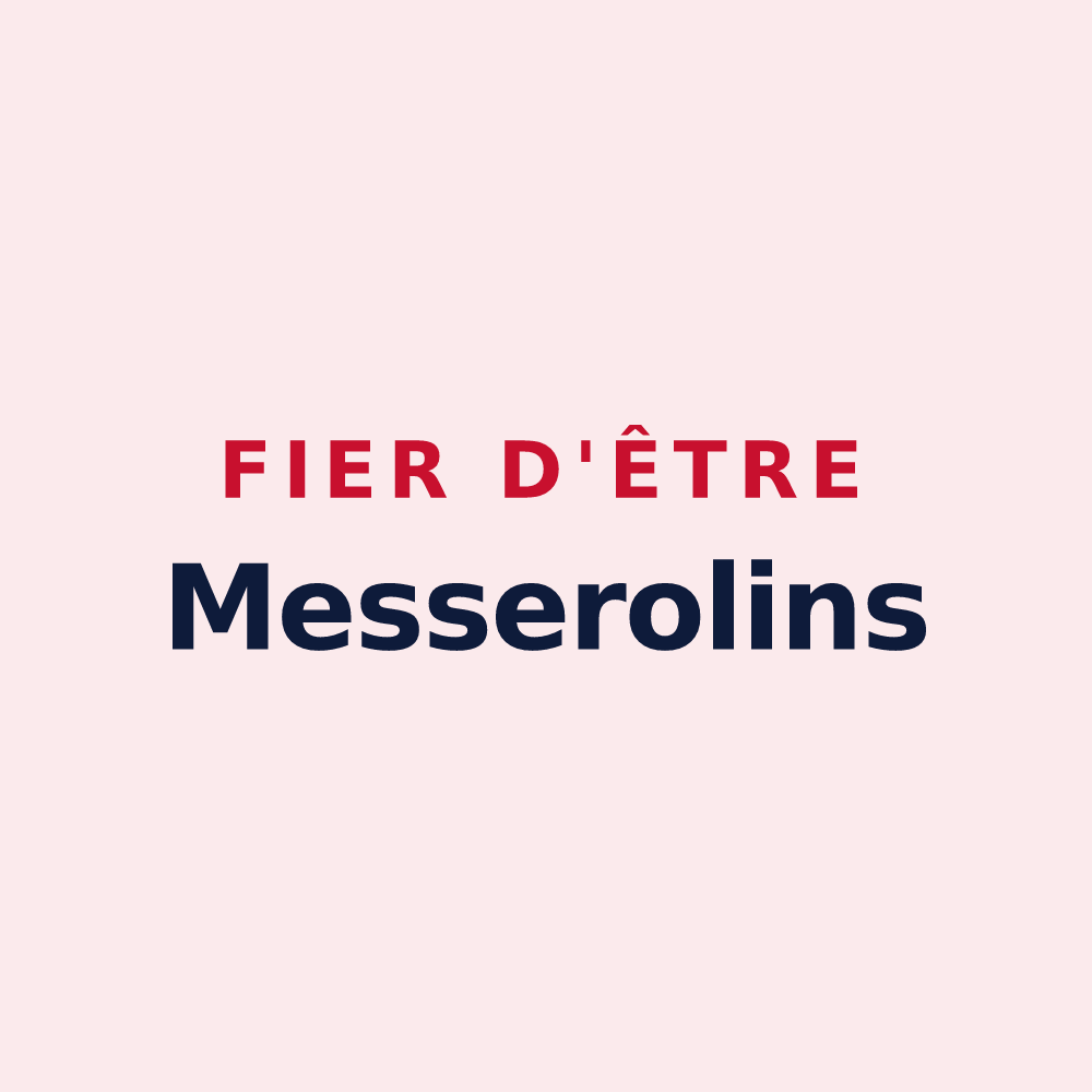 Magnet « Fier d'être Messerolins » — design pour Messery