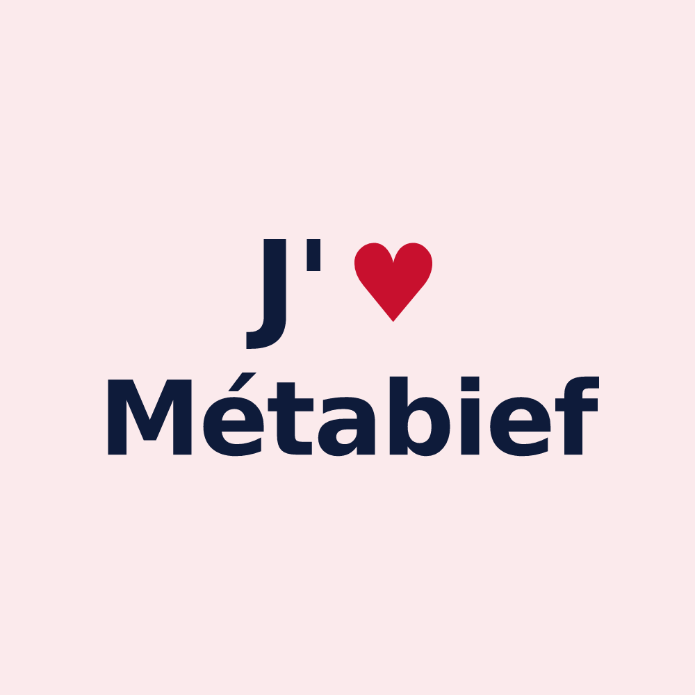 Magnet personnalisé Métabief — design J'aime Métabief