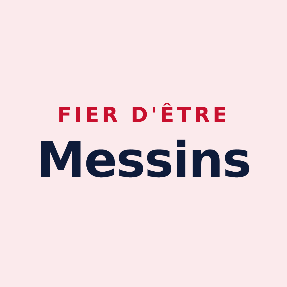 Magnet « Fier d'être Messins » — design pour Metz