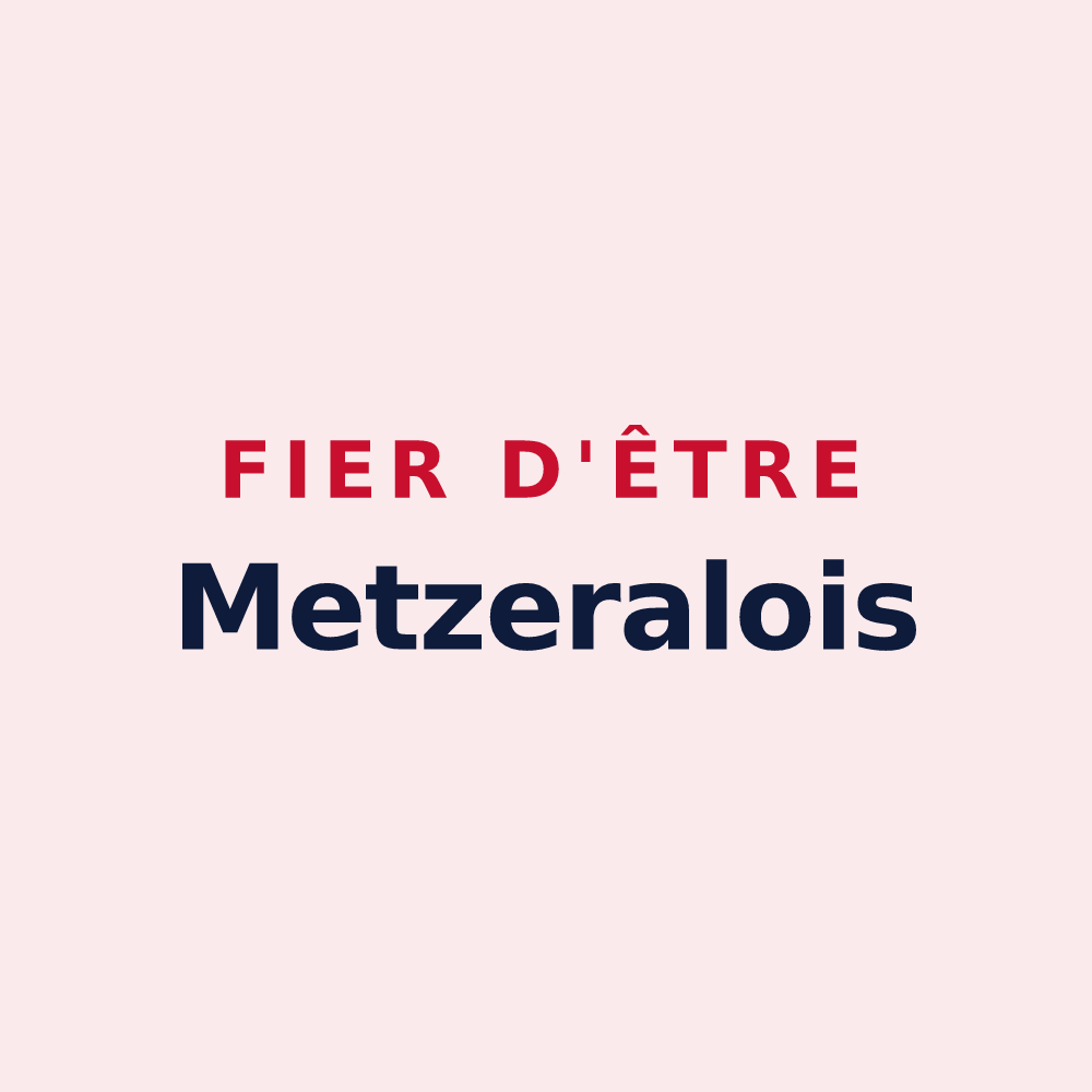 Magnet « Fier d'être Metzeralois » — design pour Metzeral
