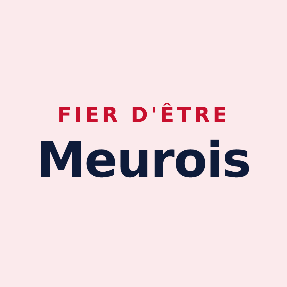 Magnet « Fier d'être Meurois » — design pour Meures