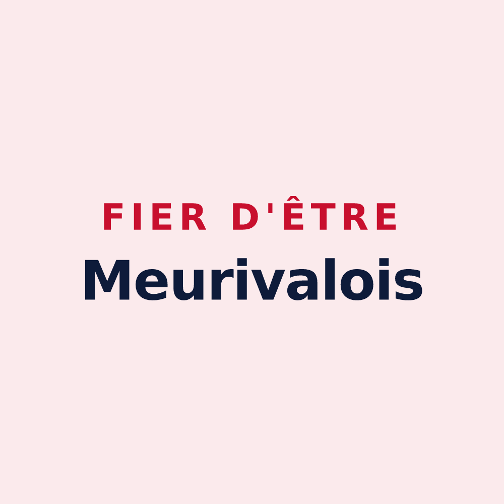 Magnet « Fier d'être Meurivalois » — design pour Meurival