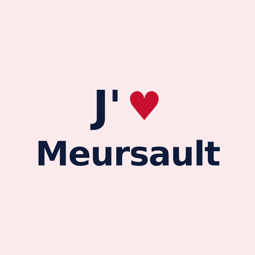 Magnet personnalisé Meursault — design J'aime Meursault