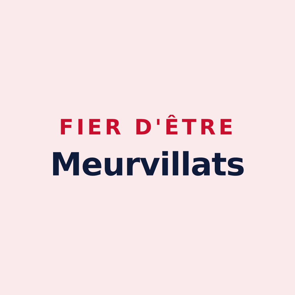 Magnet « Fier d'être Meurvillats » — design pour Meurville
