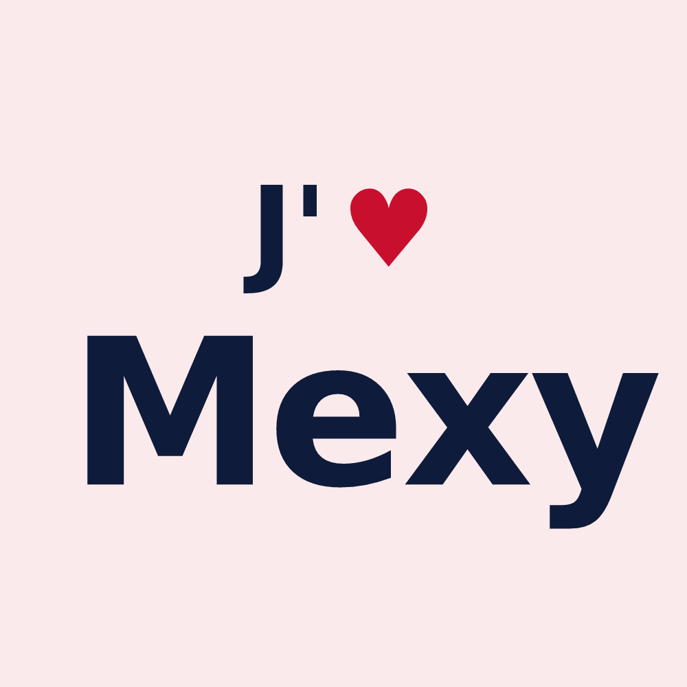 Magnet personnalisé Mexy — design J'aime Mexy