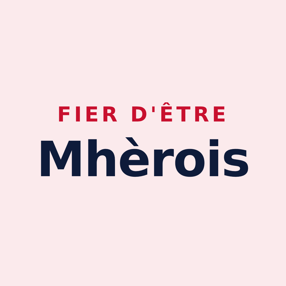 Magnet « Fier d'être Mhèrois » — design pour Mhère