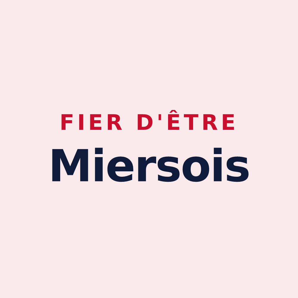 Magnet « Fier d'être Miersois » — design pour Miers