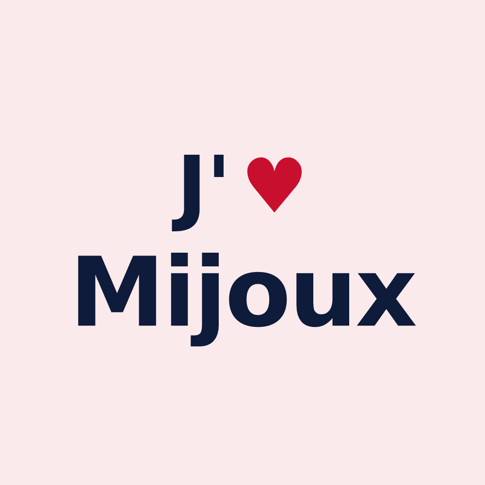 Magnet personnalisé Mijoux — design J'aime Mijoux