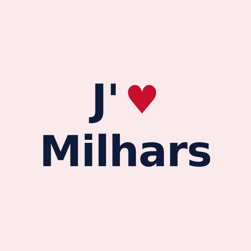 Magnet personnalisé Milhars — design J'aime Milhars