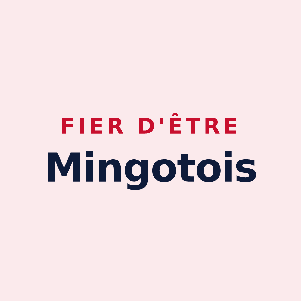 Magnet « Fier d'être Mingotois » — design pour Mingot