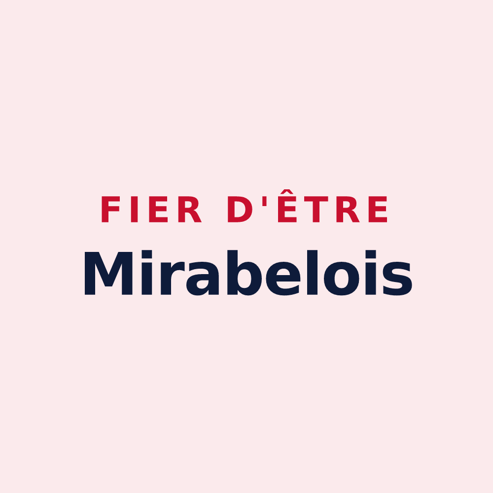 Magnet « Fier d'être Mirabelois » — design pour Mirabel