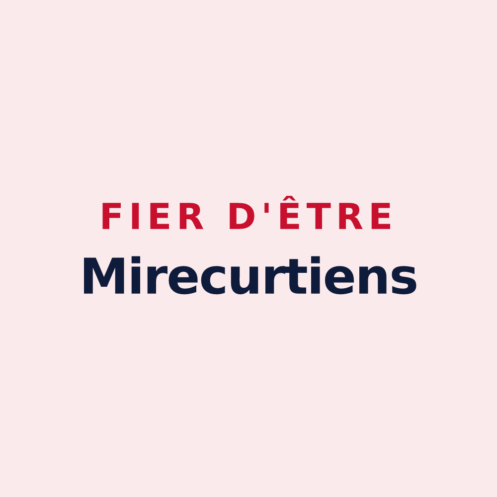 Magnet « Fier d'être Mirecurtiens » — design pour Mirecourt