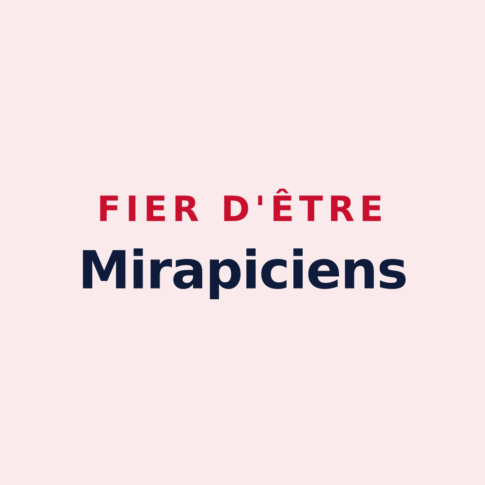 Magnet « Fier d'être Mirapiciens » — design pour Mirepoix