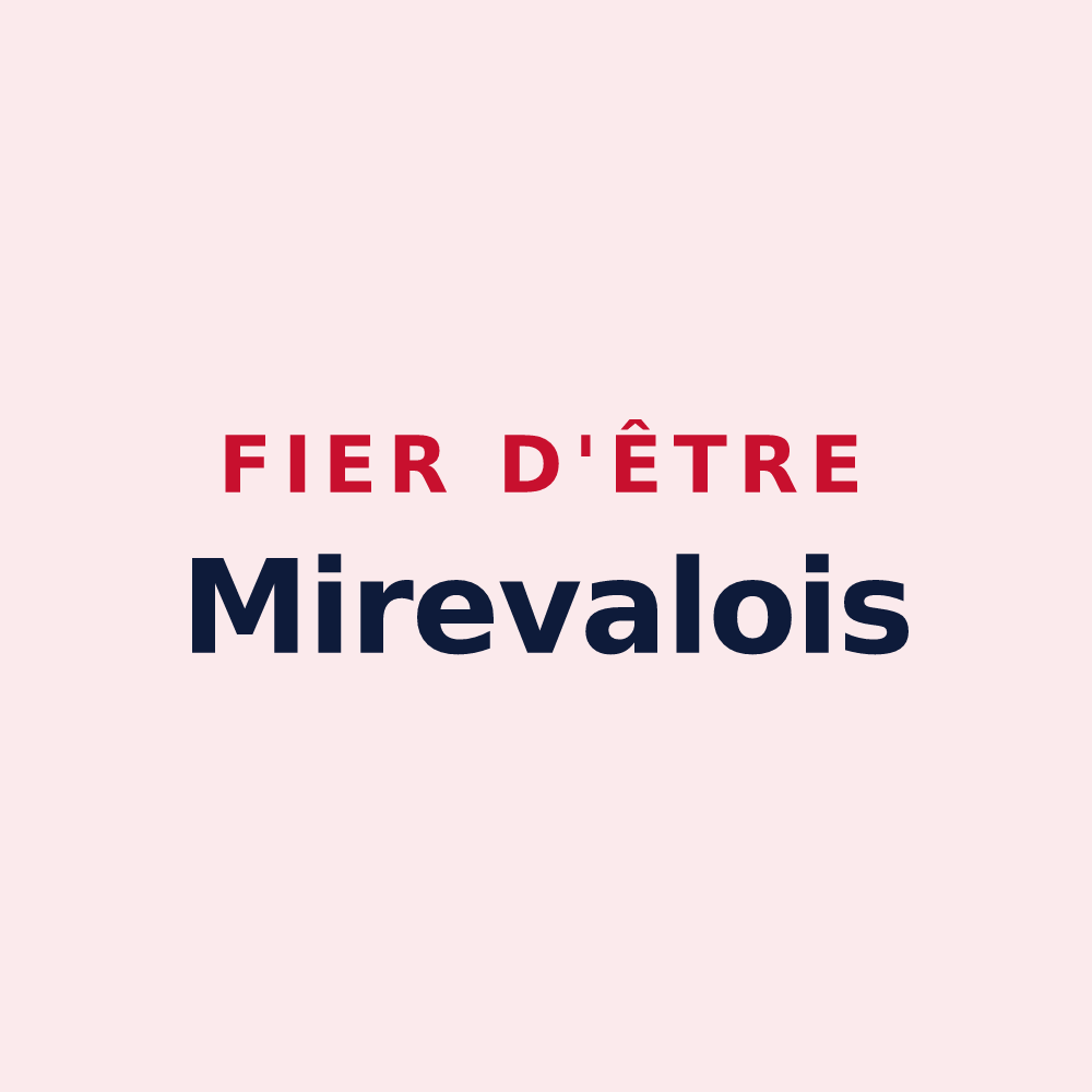 Magnet « Fier d'être Mirevalois » — design pour Mireval-Lauragais