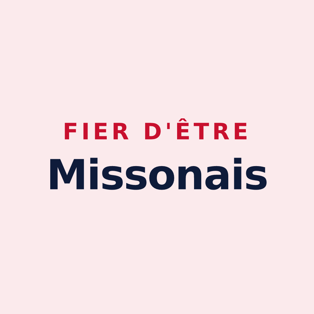 Magnet « Fier d'être Missonais » — design pour Misson