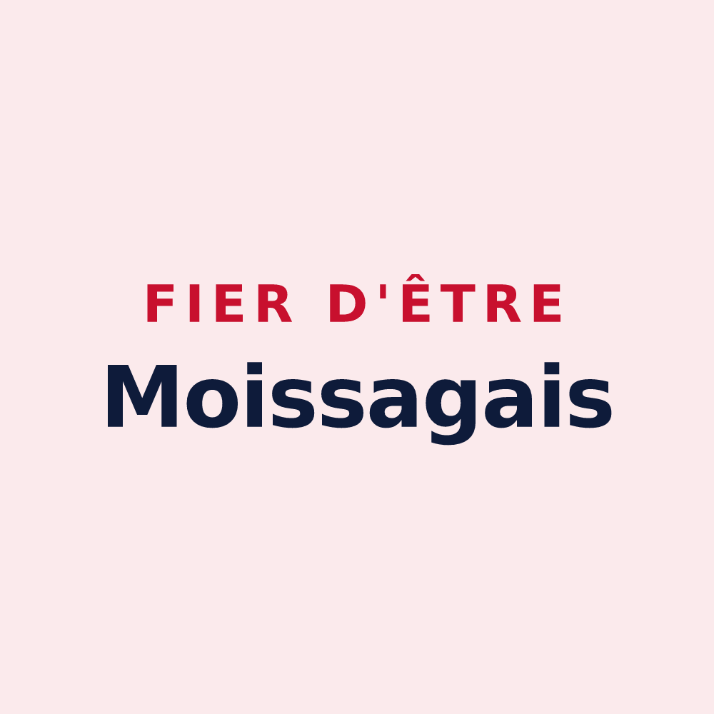 Magnet « Fier d'être Moissagais » — design pour Moissac