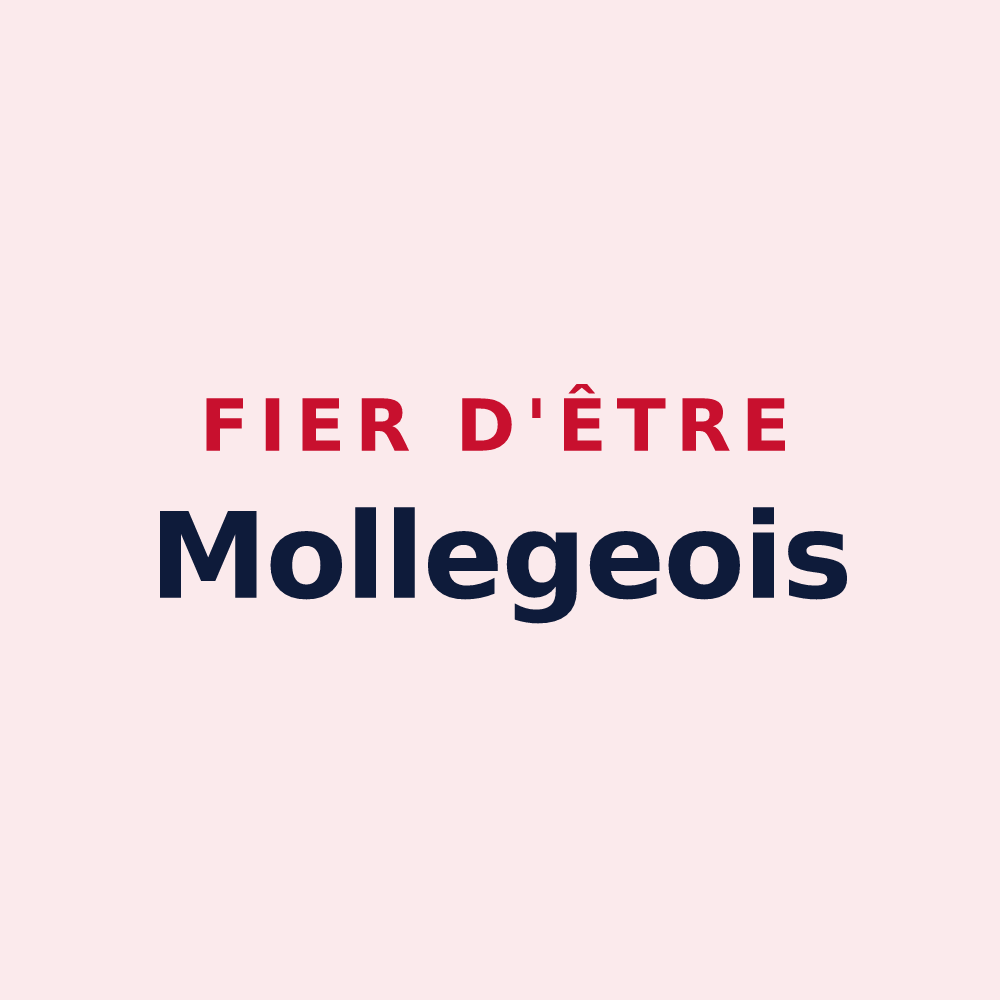 Magnet « Fier d'être Mollegeois » — design pour Mollégès