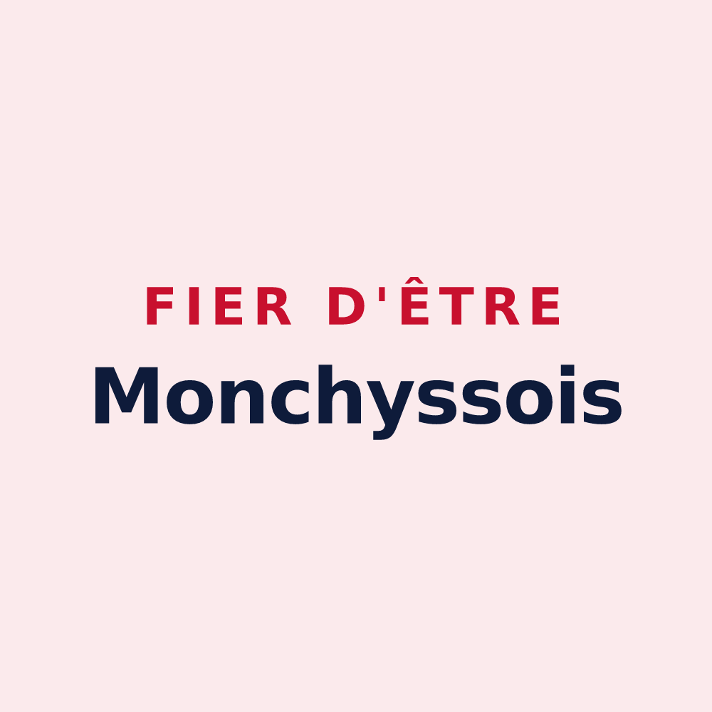 Magnet « Fier d'être Monchyssois » — design pour Monchy-Saint-Éloi
