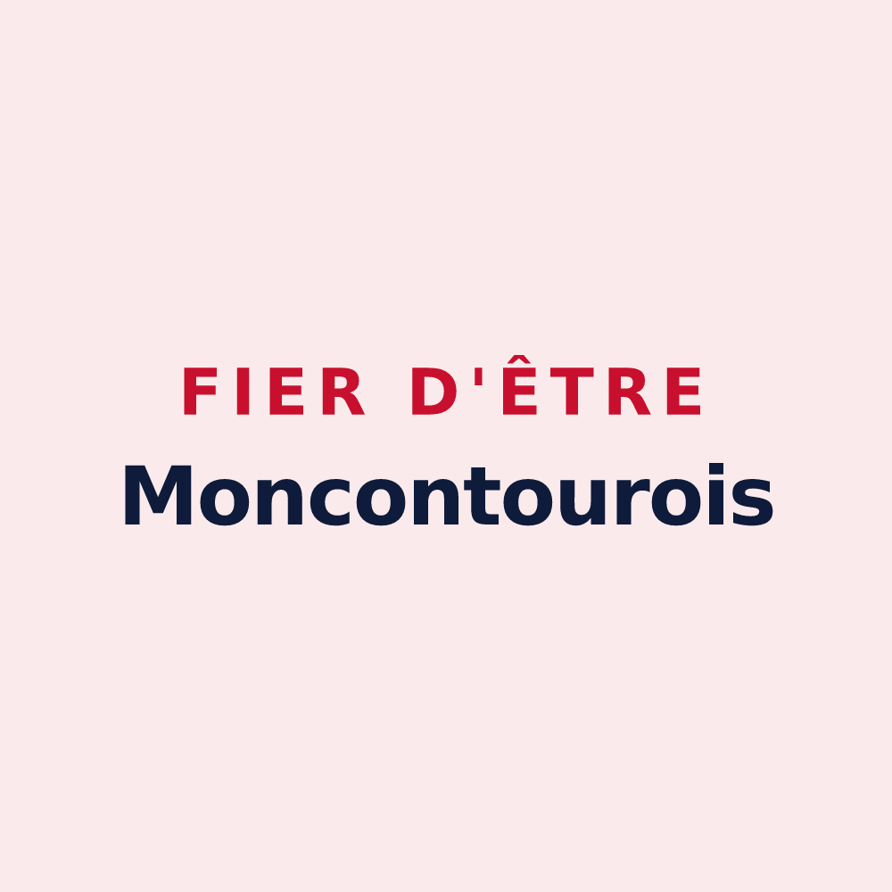 Magnet « Fier d'être Moncontourois » — design pour Moncontour