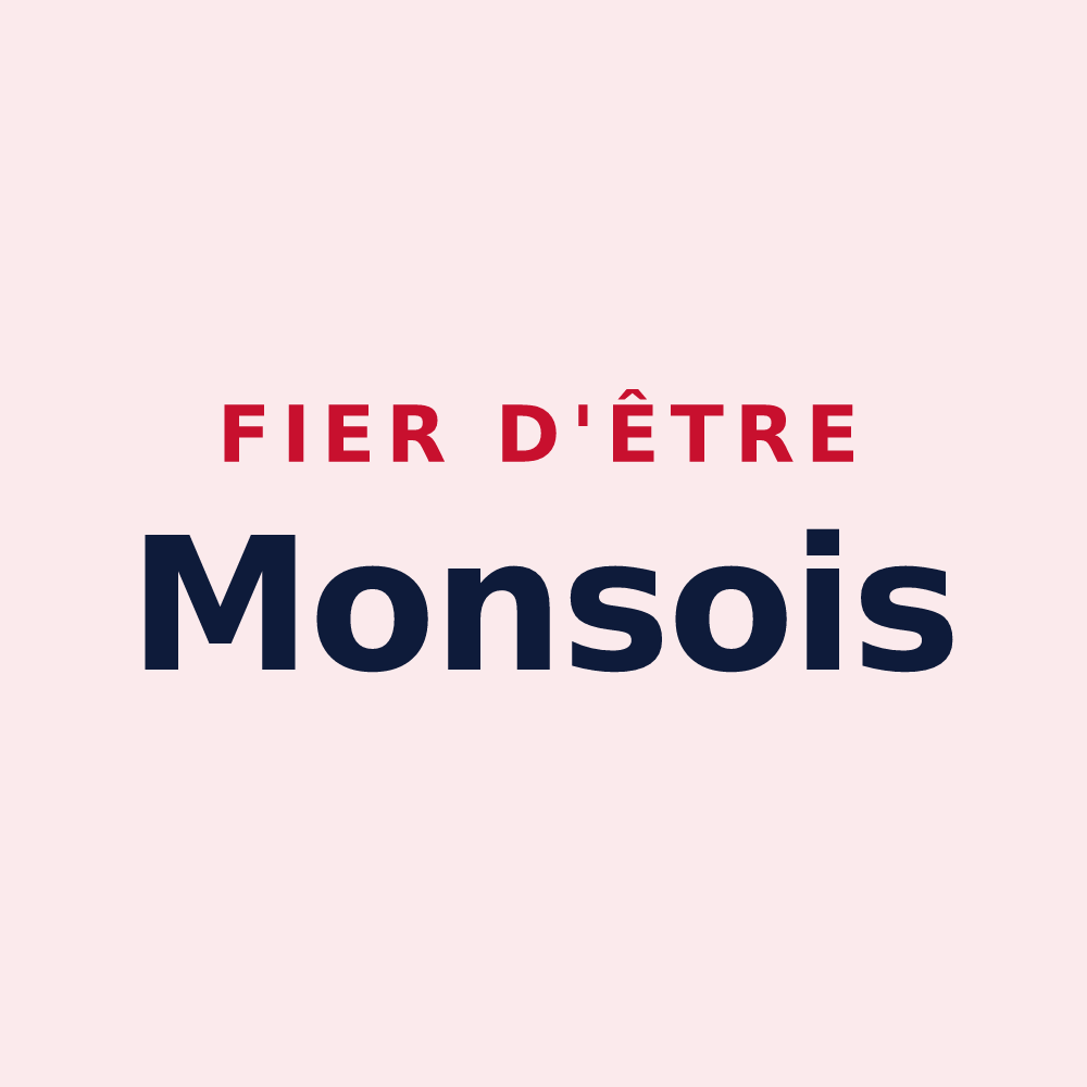 Magnet « Fier d'être Monsois » — design pour Mons