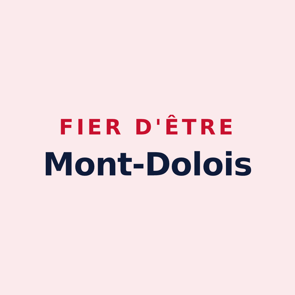 Magnet « Fier d'être Mont-Dolois » — design pour Mont-Dol