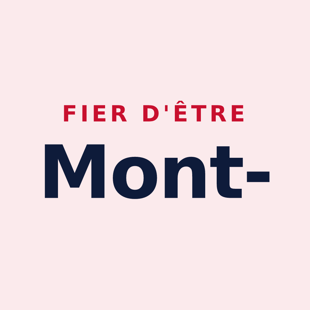 Magnet « Fier d'être Mont- » — design pour Mont-et-Marré