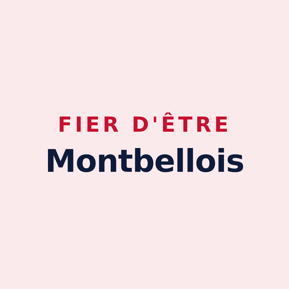 Magnet « Fier d'être Montbellois » — design pour Montbel