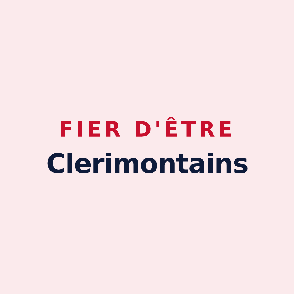 Magnet « Fier d'être Clerimontains » — design pour Montclar-de-Comminges