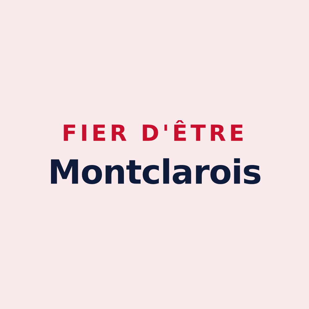Magnet « Fier d'être Montclarois » — design pour Montclar-sur-Gervanne