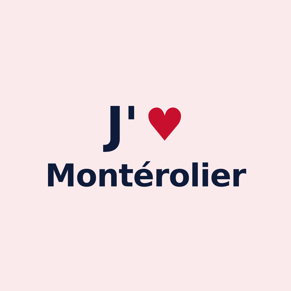 Magnet personnalisé Montérolier — design J'aime Montérolier