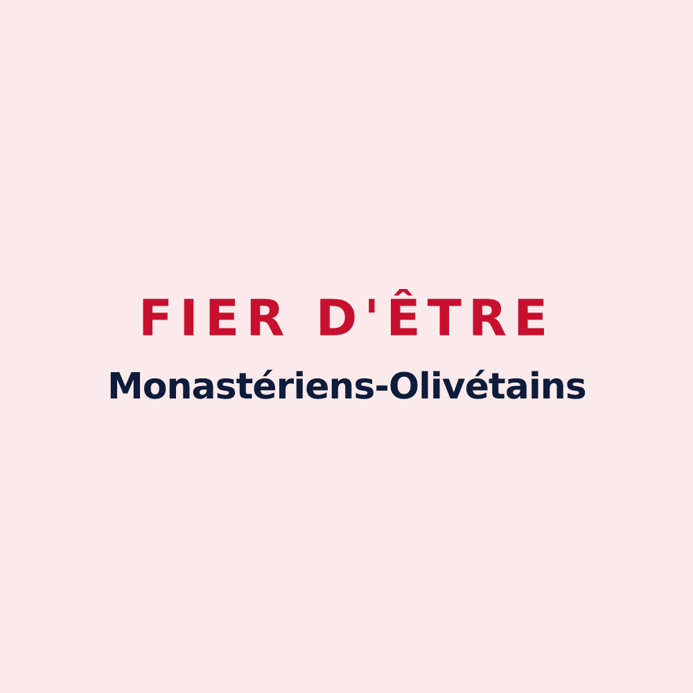 Magnet « Fier d'être Monastériens-Olivétains » — design pour Montérolier