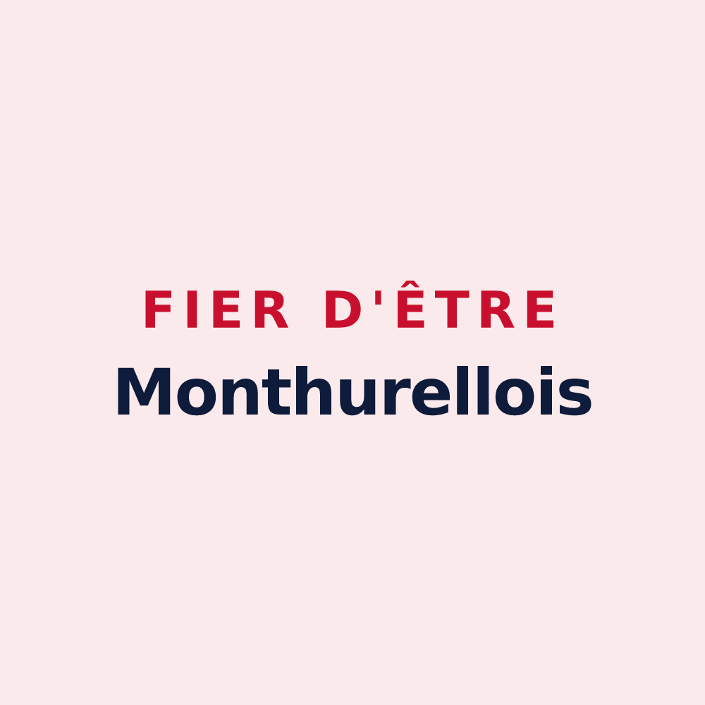 Magnet « Fier d'être Monthurellois » — design pour Monthurel