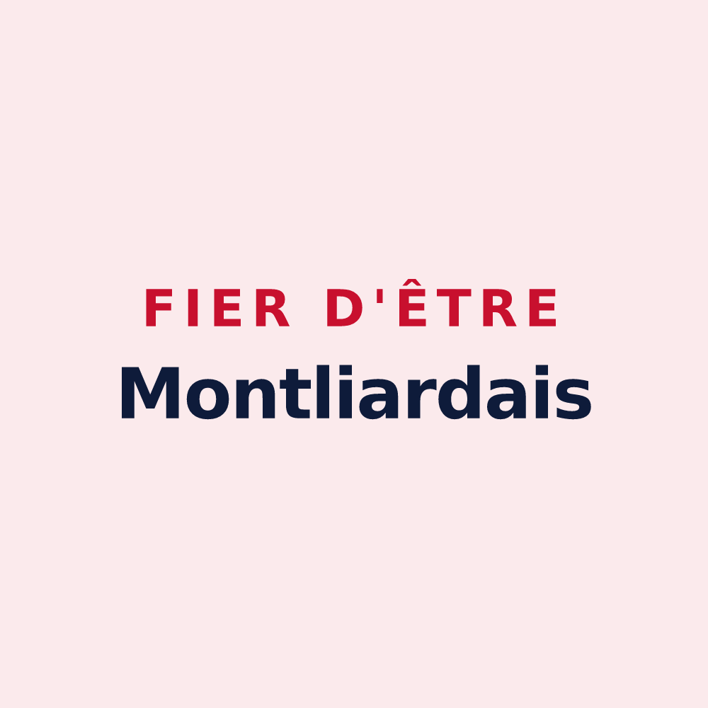 Magnet « Fier d'être Montliardais » — design pour Montliard