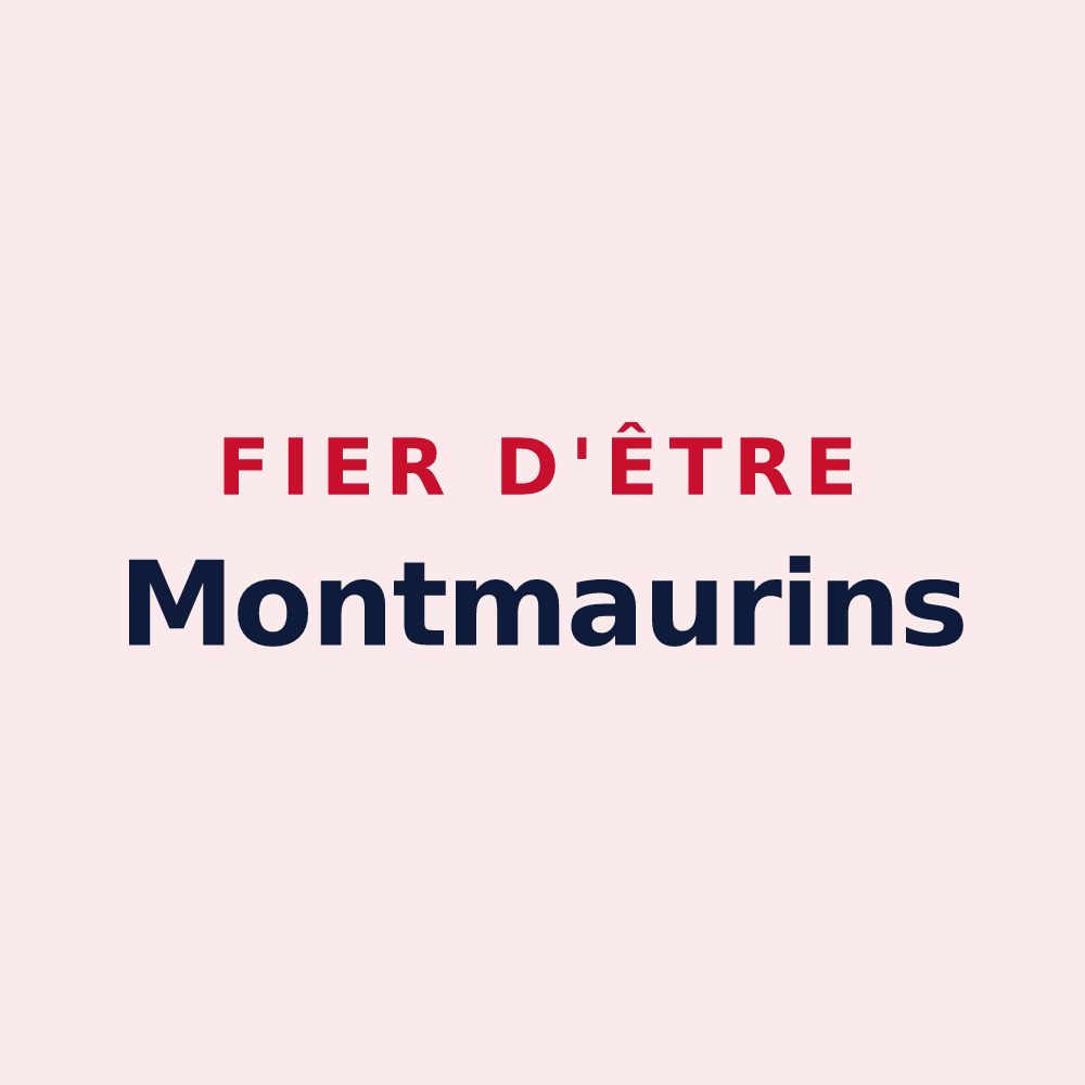 Magnet « Fier d'être Montmaurins » — design pour Montmaur
