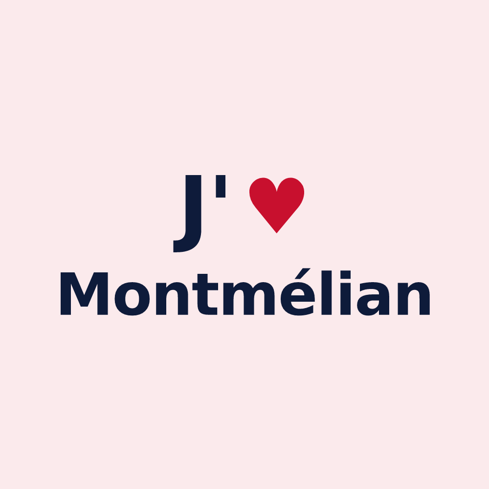 Magnet personnalisé Montmélian — design J'aime Montmélian